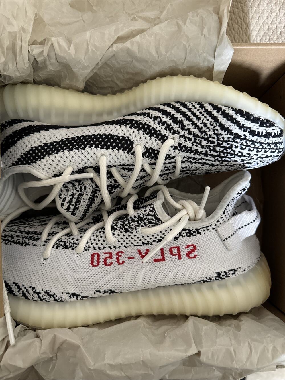 Adidas Yeezy 350 Boost Zebra Size 10.5